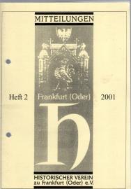 Mitteilungen Frankfurt (Oder) Heft 2 (2001)