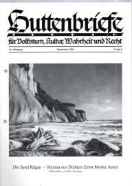 Huttenbriefe für Volkstum, Kultur, Wahrheit und Recht. 12. Jahrgang, Folge 4  Sept. 1994 