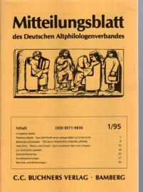 Mitteilungsblatt des Deutschen Altphilologenverbandes 1/95