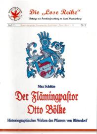 Der Flämingpastor Otto Bölke : Historiographisches Wirken des Pfarrers von Blönsdorf 