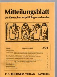 Mitteilungsblatt des Deutschen Altphilologenverbandes  2/94