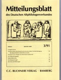 Mitteilungsblatt des Deutschen Altphilologenverbandes  3/91