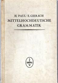 Mittelhochdeutsche Grammatik 