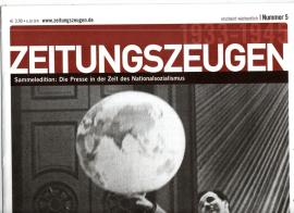 Zeitungszeugen Nr. 5 - Hitler spielt mit der Welt 