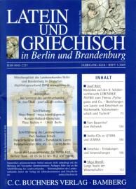 Latein und Griechisch in Berlin und Brandenburg, XLIX. Jg. Heft 3/2005