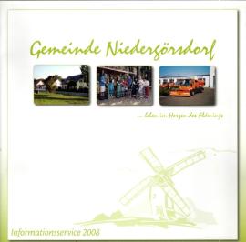 Gemeinde Niedergörsdorf ... leben im Herzen des Flämings. Informationsservice 2008