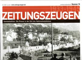 Zeitungszeugen Nr. 76 - Einmarsch in Südfrankreich 