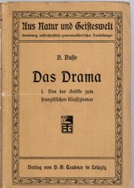 Das Drama - 1. Von der Antike zum französischen Klassizismus