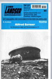 Alfred Germer : Ein Ritterkreuzträger des Pionierbataillons 171