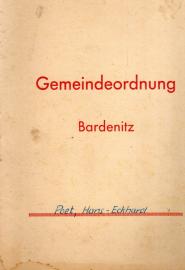 Gemeindeordnung Bardenitz