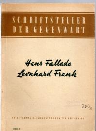 Hans Fallada. / Leonhard Frank.