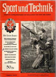 Sport und Technik Organ des Zentralvorstandes der GST 2.Jhg. Nr. 6  Mai 1953