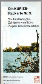 Die KURIER-Radkarte Nr. 9: Von Fürstenberg bis Zehdenick - ein Stück Ziegelei-Geschichte erleben