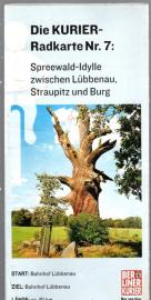 Die KURIER-Radkarte Nr. 7: Spreewald-Idylle zwischen Lübbenau, Straupitz und Burg