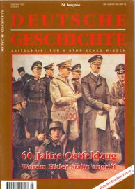 Deutsche Geschichte - Europa und die Welt. Nr. 54 Mai/Juni 2001