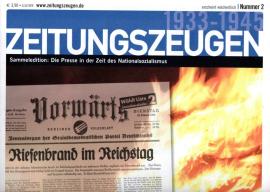 Zeitungszeugen Nr. 2 - Der Reichstragsbrand  