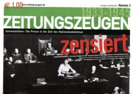 Zeitungszeugen Nr. 3 - Der Reichstragsbrand  