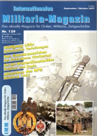 Internationales Militaria-Magazin Nr. 129 (Sept.-Okt.2007) Das aktuelle Magazin für Orden, Militaria, Zeitgeschichte