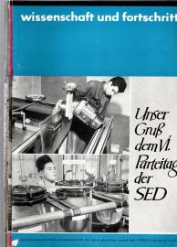 wissenschaft und fortschritt : populärwissenschaftliche monatsschrift 13.Jg. 1963, Heft 1- 12