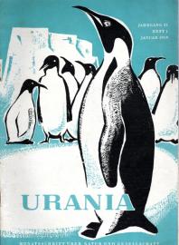 URANIA Monatsschrift über Natur und Gesellschaft Jg. 22, Heft 1, Januar 1959