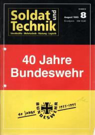 Soldat und Technik Zeitschrift für Wehrtechnik, Rüstung und Logistik. 38. Jhg., Heft 8 August 1995 Soldat und Technik Zeitschrift für Wehrtechnik, Rüstung und Logistik. 38. Jhg., Heft 8 August 1995