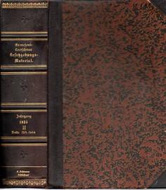 Das gesamte deutsche und preußische Gesetzgebungs-Material. Die Gesetze und Verordnungen sowie die Ausführungs-Anweisungen, Erlasse, Verfügungen etc. der preußischen und deutschen Zentralbehörden. Jg. 1925, Bd. II (S. 753 - 1664)