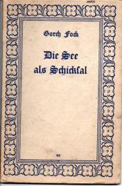 Die See als Schicksal Die See als Schicksal