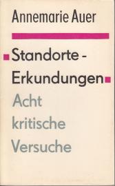 Standorte - Erkundungen. Acht kritische Versuche