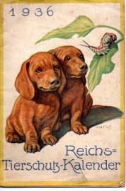 Reichs-Tierschutz-Kalender 1936 (Ausgabe A) 