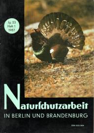 Naturschutzarbeit in Berlin und Brandenburg. Jg. 23, Heft 1 (1987)