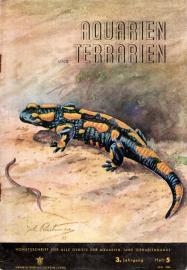 Aquarien und Terrarien. Monatsschrift für alle Gebiete der Aquarien- und Terrarienkunde 3. Jg. Heft 5 Aquarien und Terrarien. Monatsschrift für alle Gebiete der Aquarien- und Terrarienkunde 3. Jg. Heft 5