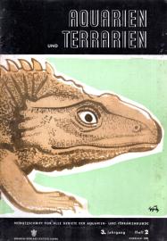 Aquarien und Terrarien. Monatsschrift für alle Gebiete der Aquarien- und Terrarienkunde 3. Jg. Heft 2 Aquarien und Terrarien. Monatsschrift für alle Gebiete der Aquarien- und Terrarienkunde 3. Jg. Heft 2
