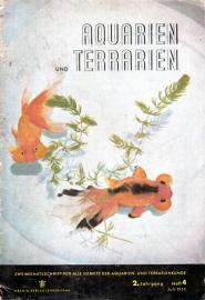 Aquarien und Terrarien. Monatsschrift für alle Gebiete der Aquarien- und Terrarienkunde 2. Jg. Heft 4