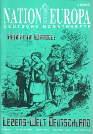 Nation & Europa : Deutsche Monatshefte 43.Jg. Heft 11/12, Nov.-Dez. 1993