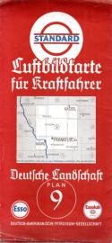 Luftbildkarte für Kraftfahrer. Deutsche Landschaft. Plan Nr. 9. (=Hessen) Luftbildkarte für Kraftfahrer. Deutsche Landschaft. Plan Nr. 9. (=Hessen)