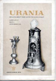 URANIA Monatsschrift über Natur und Gesellschaft Jg. 17, Heft 9, Sept. 1954