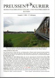 Preussen Kurier Heimatnachrichten für Ost- und Westpreussen in Bayern 17. Jhg. 1/2026 Preussen Kurier Heimatnachrichten für Ost- und Westpreussen in Bayern 17. Jhg. 1/2026