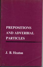 Prepositions and Adverbial Particles