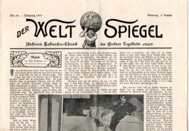 Der WELT SPIEGEL : Illustrierte Halbwochen-Chronik des Berliner Tageblatts Nr. 62 vom 1. Aug. 1903