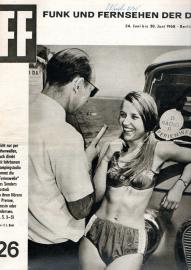 FF - Funk und Fernsehen der DDR. Ausgabe 26, (4. Juniheft) , 1968 FF - Funk und Fernsehen der DDR. Ausgabe 26, (4. Juniheft) , 1968