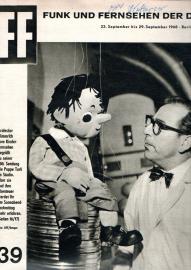 FF - Funk und Fernsehen der DDR. Ausgabe 39, (4. Septemberheft) , 1968 FF - Funk und Fernsehen der DDR. Ausgabe 39, (4. Septemberheft) , 1968