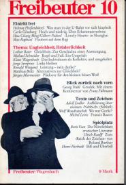 Freibeuter : Vierteljahresschrift für Kultur und Politik. Heft 10 Thema: Ungleichheit, Brüderlichkeit 