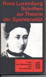 Schriften zur Theorie der Spontaneität Schriften zur Theorie der Spontaneität