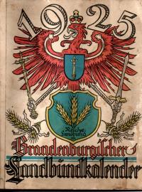 Brandenburgischer Landbund-Kalender für das Jahr 1925