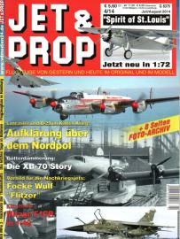 JET & PROP Flugzeuge von gestern und Heute im Original und Modell Juli/August 2014
